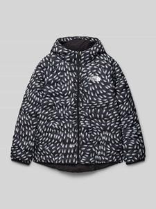 The North Face - Girl's Reversible Perrito Hooded Jacket - Synthetisch jack, zwart
