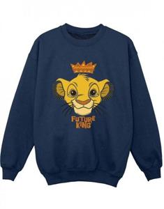 Disney jongens The Lion King Future King Sweatshirt 7-8 Years wit