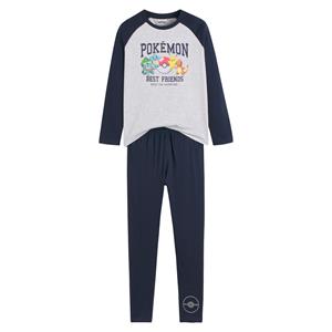 POKEMON Pyjama Pokémon, effen broek