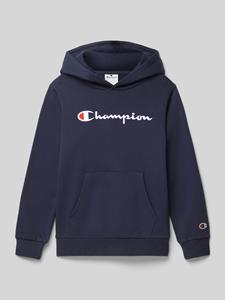Champion Big Logo Fleece Hoodie Junior