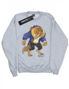 Disney Girls Belle en het beest Klassiek beest-sweatshirt 12-13 zwart