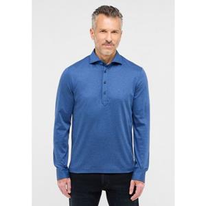 ETERNA Mode GmbH SLIM FIT Jersey Shirt in blau unifarben
