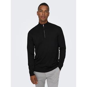 ONLY & SONS Gebreide trui ONSWYLER LIFE REG 14 HALF ZIP KNIT NOOS
