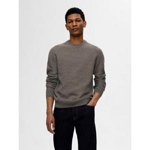 Selected Homme Gebreide pullover met structuurmotief, model 'ROSS'