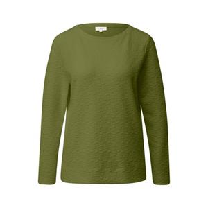 s.Oliver Lang sweatshirt in gekreukte look