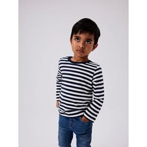 name it Shirt met lange mouwen Nmmsalmo Dark Sapphire