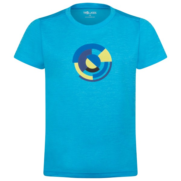 Trollkids - Kid's Sognefjord T-Shirt - Sportshirt, blauw