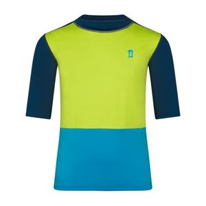 Trollkids - Kid's Balestrand T-Shirt - Lycra, blauw/groen