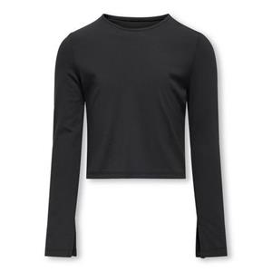 KIDS ONLY Shirt met lange mouwen KOGEA L/S SLIT TOP O-NECK FF JRS
