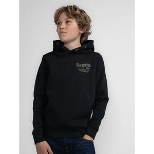 Petrol Industries - Jongens Logo-print Hoodie SaintPaulIsland - Zwart
