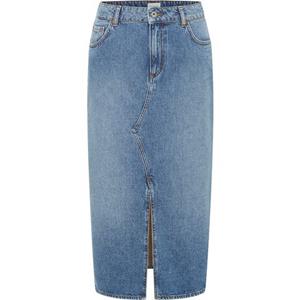 MUSTANG Jeans rok EUREKA Denim met een loopopening