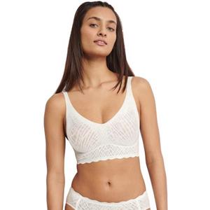 Sloggi Zero Feel Kanten Bralette gevuld - Bliss - Bh Top met smalle bandjes - Uitneembare vulling