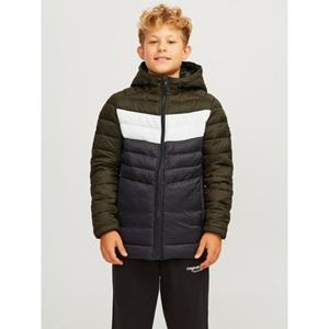 Jack & Jones Junior Gewatteerde jas JJESPRINT PUFFER HOOD NOOS JNR