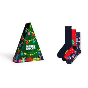 Happy Socks Lange sokken met feestelijke motieven (Set van 3)