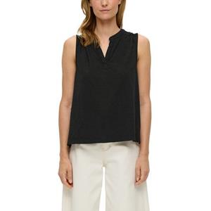 s.Oliver Shirttop met flammégaren-structuur