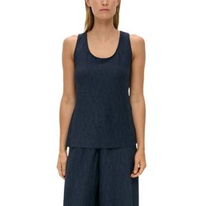 s.Oliver Shirttop met open zoom