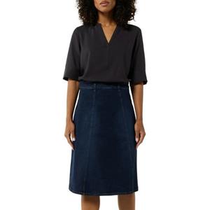 Comma Blouse met korte mouwen van een viscose-mix