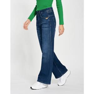 GANG 5-pocket jeans 94AMELIE WIDE van zacht sweat denim