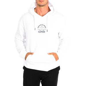 LA MARTINA TMF603-FP533 Heren Sweatshirt met Capuchon L wit