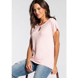 Melrose Oversized shirt met sierstuds - nieuwe collectie