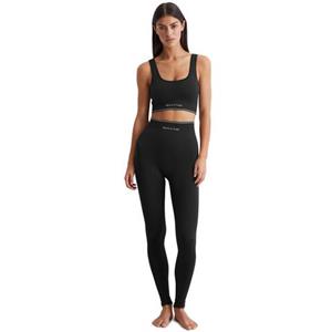 Marc O'Polo Legging met contrasterende streep en ingebouwd logo