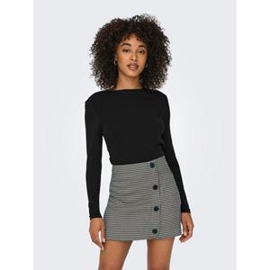 Only Shirt met lange mouwen ONLRILEY O-NECK L/S TOP JRS
