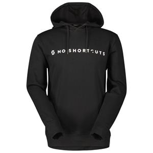 Scott - Hoody No Shortcuts L/S - Hoodie, zwart