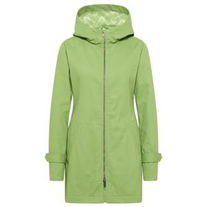 Tranquillo - Women's Gefütterte Jacke aus Twill - Lange jas, groen