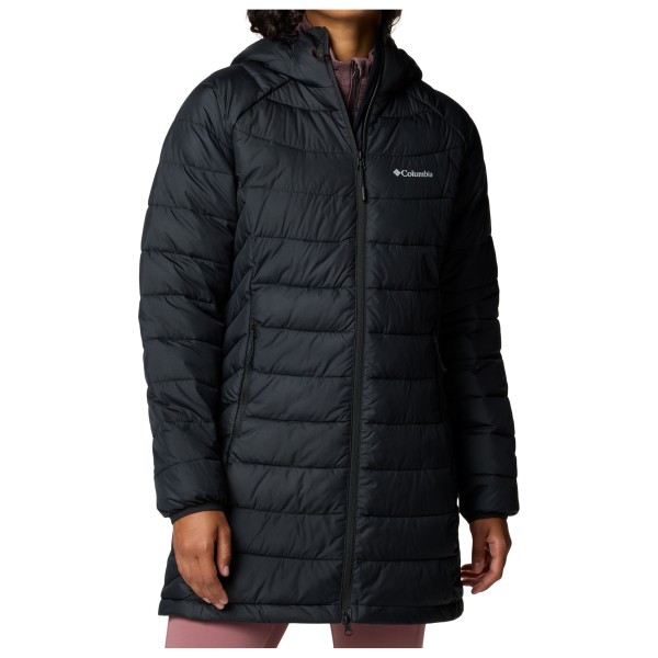 Columbia - Women's Powder Lite II Mid Jacket - Lange jas, zwart