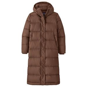 Patagonia - Women's Silent Down Long Parka - Lange jas, bruin