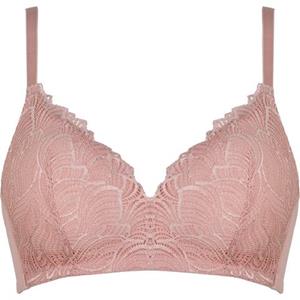 Naturana Beugelloze-bh Soft-BH met padding met subtiele designaccent (1-delig)