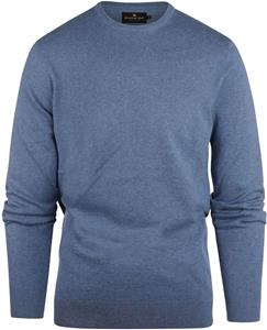 Steppin' Out Trui Cotton Cashmere Indigo Blauw