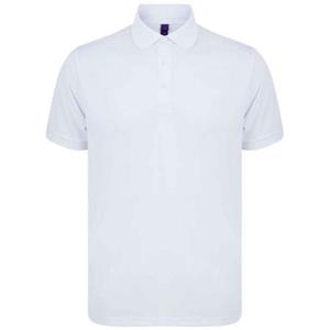 Henbury Piqu-poloshirt voor heren 3XL Vloot