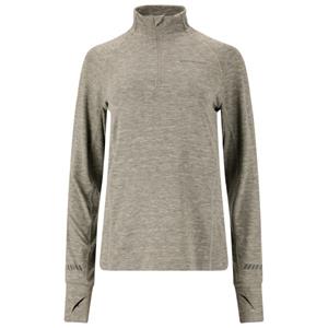 ENDURANCE - Women's Canna V2 Melange Performance Midlayer - Longsleeve, grijs