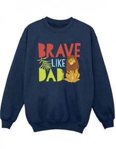 Disney Boys The Lion King Dapper als papa Sweatshirt 3-4 Years zwart