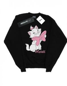Disney Girls Aristocats Marie Bow Sweatshirt 9-11 Years wit