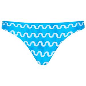 Seafolly - Women's Soundwave Hipster Tie Side - Bikinibroekje, blauw