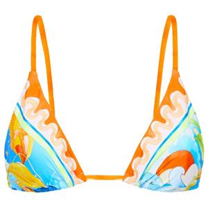 Seafolly - Women's Aquarius Reversible Longline Slide Tri - Bikinitop, meerkleurig
