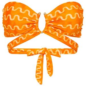 Seafolly - Women's Soundwave U Wire Bandeau Bra - Bikinitop, oranje