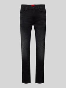 Men's Hugo Extra Slim-Fit Jeans in Black