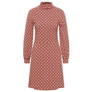 Tranquillo - Women's Lockeres Jersey-Kleid - Jurk, bruin/roze
