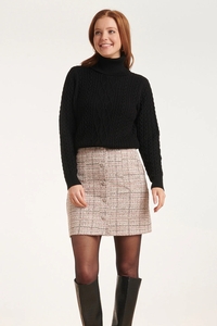 Smashed Lemon 24569 licht textuur rok |