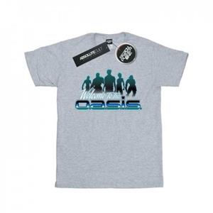 Ready Player One Girls Welkom bij het Oasis katoenen T-shirt 9-11 Years wit