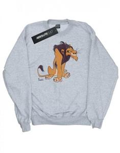 Disney Girls The Lion King klassiek littekensweater 12-13 zwart