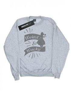 Disney jongens Alice In Wonderland raar en gek sweatshirt 12-13 wit