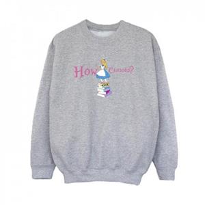 Disney jongens Alice In Wonderland How Curious Sweatshirt 12-13 wit