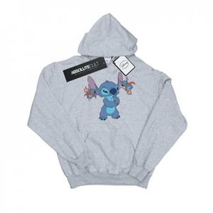 Disney Lilo en Stitch kleine duivels hoodie voor heren L wit