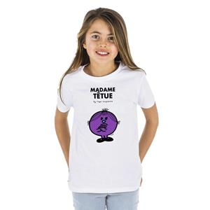 Monsieur Madame Kindershirt MADAME TÉTUE 2 ans wit