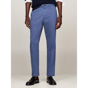 Tommy Hilfiger Chino DENTON CHINO SATIN met achterzakken met knoop, logo-borduursel
