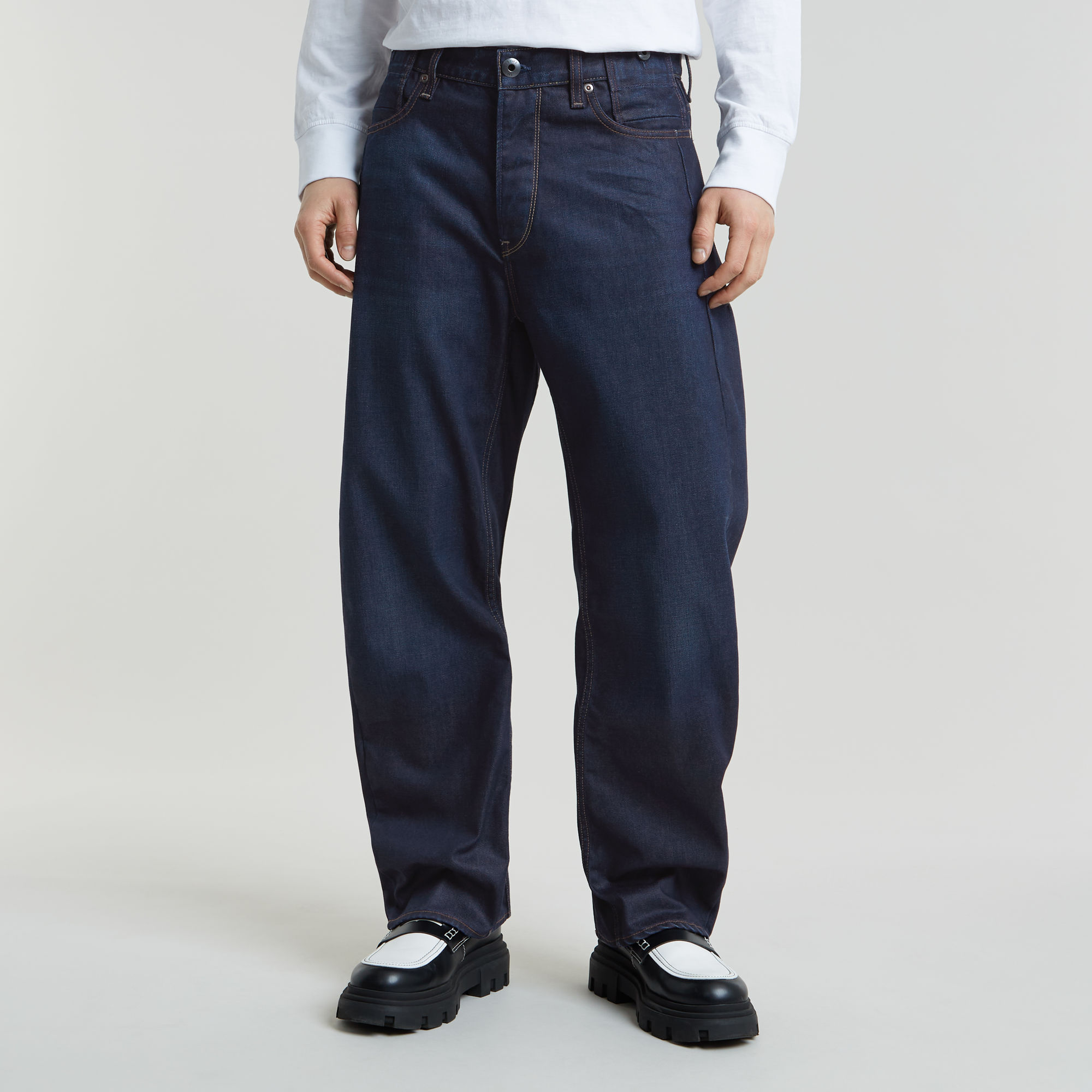 G-Star RAW Bend 3D Loose Jeans - Donkerblauw - Heren